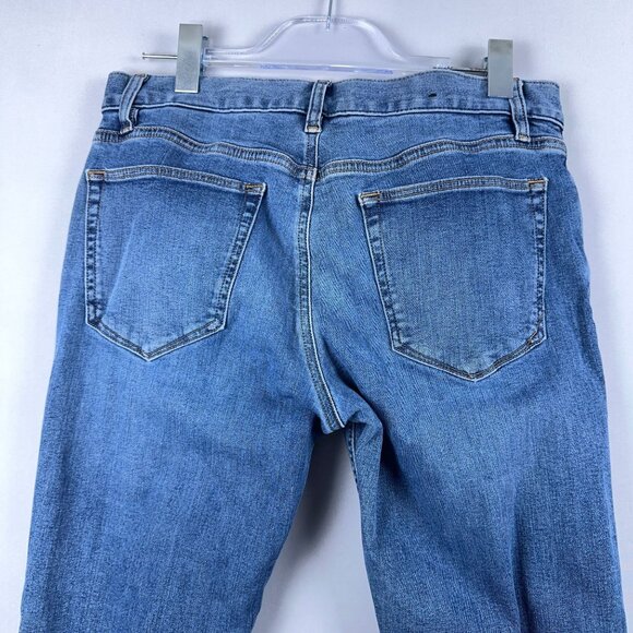 Banana Republic Traveler Skinny Jeans Mens Size 31X32 Slim Fit Medium Wash Blue - Picture 4 of 12